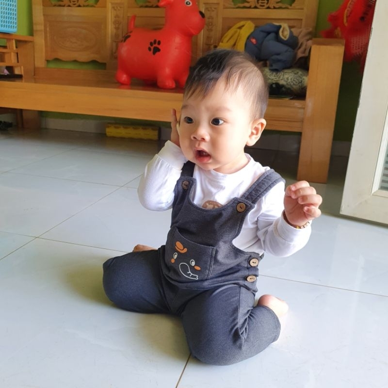 Bộ yếm dài tay quần rời Judoby (9-36m) - thiết kế 2022