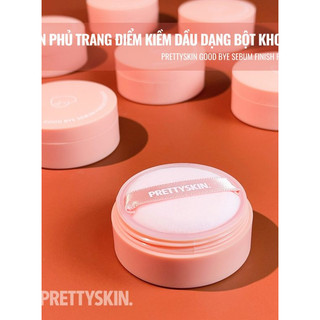 Phấn phủ kiềm dầu Prettyskin 5g