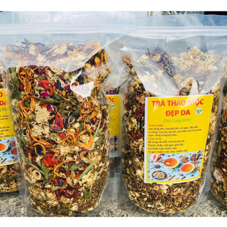[ loại 1 - gói lớn 500gr ]trà thảo mộc đẹp da ( trà cung đình,giải nhiệt)