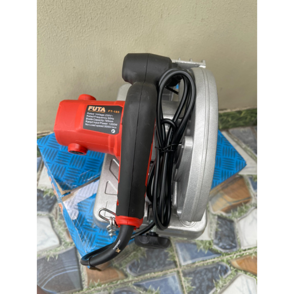 Máy Cắt Sắt Bàn Mini FUTA Tặng Lưỡi Cắt Sắt 185MM Công Suất 1200W - Máy Cắt Sắt Mini Ruột Đồng 100% DỤNG CỤ CẦM TAY