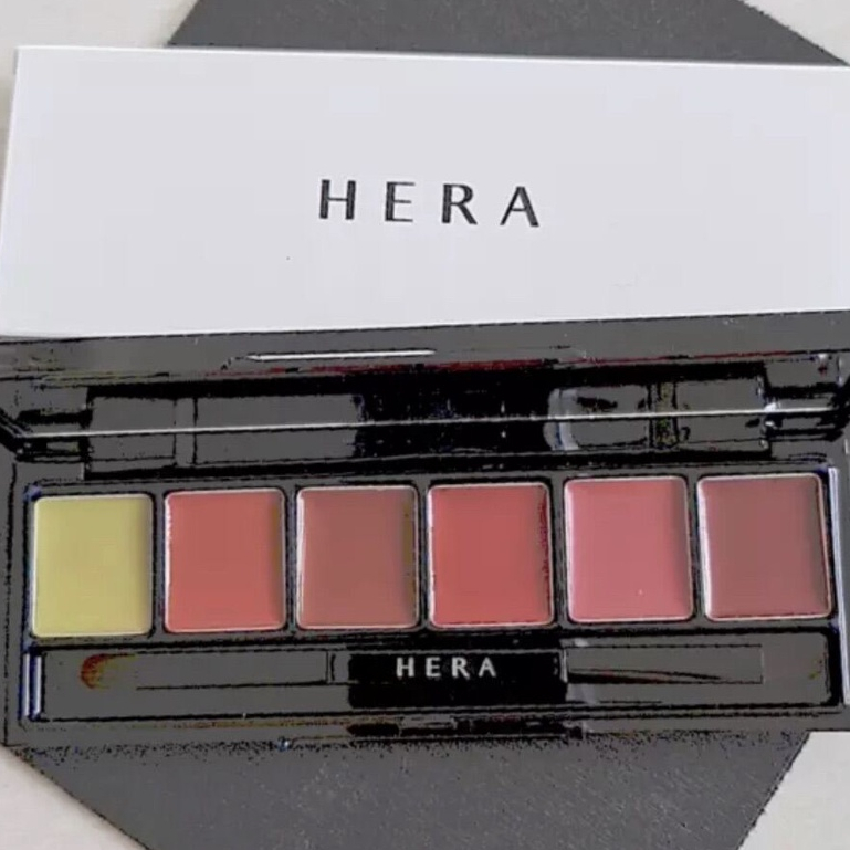 Bảng Son 6 Màu Son HERA   -𝐪𝐮𝐲𝐧𝐡𝐭𝐡𝐢-