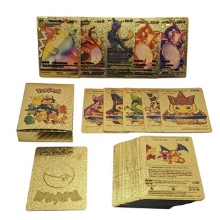 Bộ bài pokêmon kim loại/giấy cứng loại đẹp
