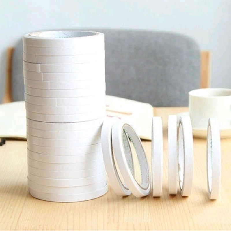 ☘🌸❄Băng dính 2 mặt 1cm🧊💮🌿