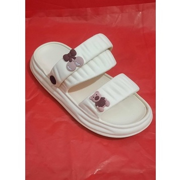 DÉP SANDAL NỮ, QUAI HẬU BÁNH MÌ  HÌNH GẤU - SƠ RI DỄ THƯƠNG ĐI HỌC SIÊU KUTE. 2023