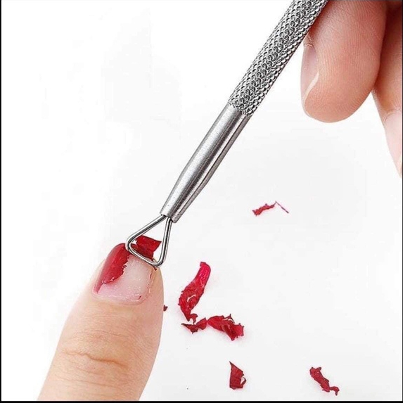 Cây cạo sơn gel loại inox thường giá rẻ dùng tốt chuyên dụng cho dân làm móng