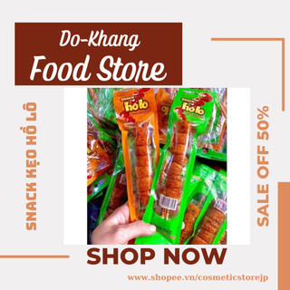 Bim bim que, snack kẹo hồ lô 1gói 7 viên siêu cay cay