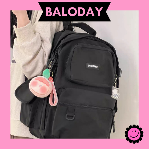 Balo nam nữ siêu xinh có túi hộp DIFABAG phong cách Ulzzang