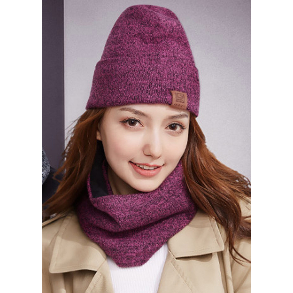 Combo 3 món bao tay nón khăn len cho Nam và Nữ