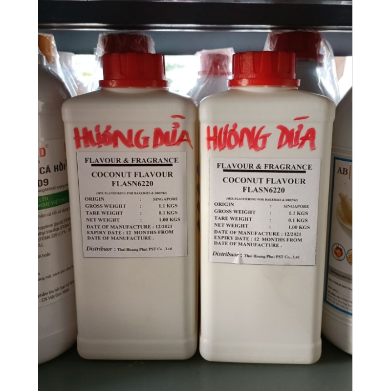 HƯƠNG DỪA DẠNG LỎNG  - CHAI 60ML