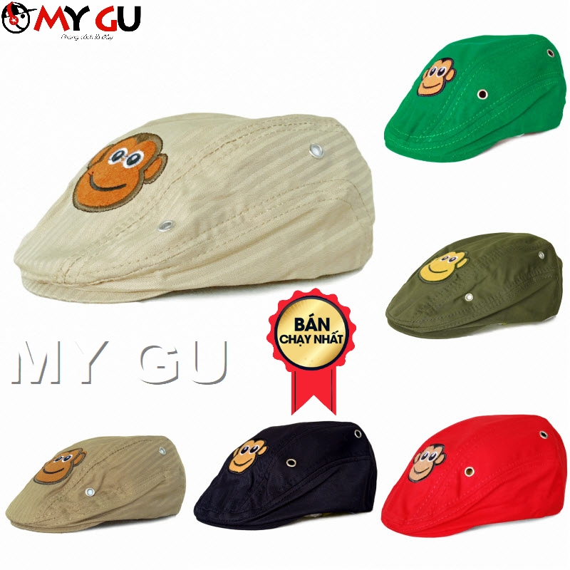 Nón bê rê trẻ em Khỉ con M680