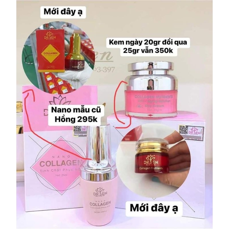 Kem Face Collagen Sen Spa Dưỡng Da Căng Bóng - Trắng mịn