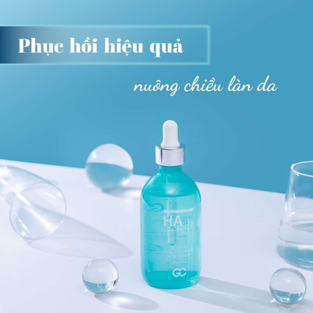 Serum Dưỡng Da Căng Bóng Chuyên Sâu Vitamin B5 + HA GC Nature Hàn Quốc