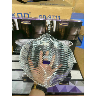 FREESHIP MAX- Đĩa Thuỷ Tinh Hình Lá D.e.l.i.