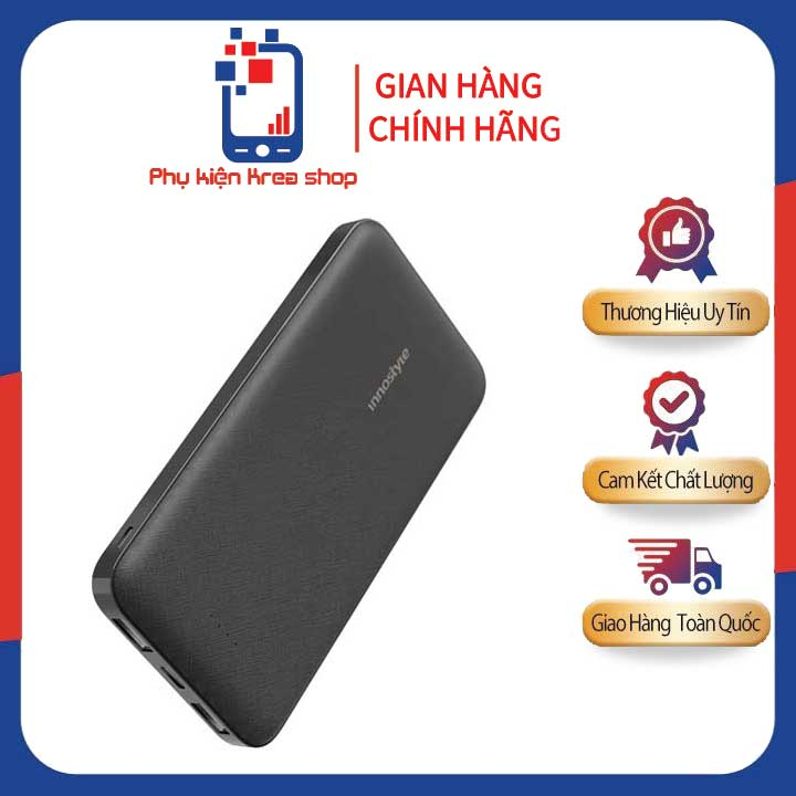 SẠC DỰ PHÒNG INNOSTYLE POWERGO SMART AI 10000MAH – IP10SA
