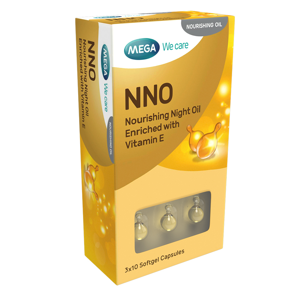 [CHÍNH HÃNG] - Combo 2 NNO Nourishing Night Oil (Hộp 30 viên) + 1 Hộp Bông Tẩy Trang - Dưỡng Ẩm Da Ban Đêm | BigBuy360 - bigbuy360.vn