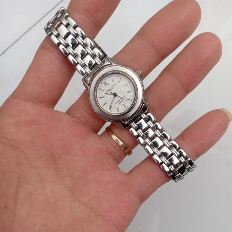 đồng hồ nữ si nhật hiệu ALAIN CAZALIS PARIS kính sapphire chống xước độ mới cao