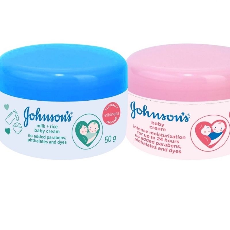 Kem dưỡng ẩm da chống nẻ Johnson's Baby 50g