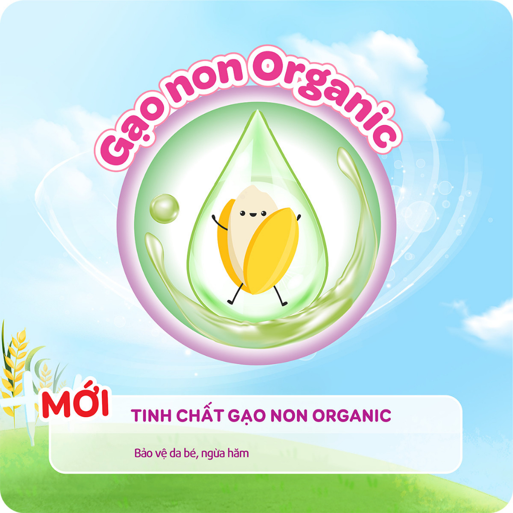 Tã quần Bobby Lõi nén thần kỳ 3mm Gạo non Mega Jumbo XL84+4