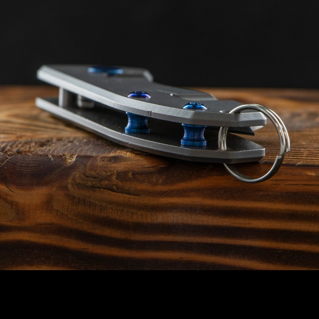 Dao Mini Damascus EDC Folder - BucknBear bnb7800