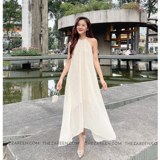 ZAREEN | ĐẦM CỔ YẾM ZAREEN DAX63 - KEM