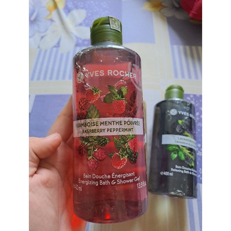 Gel tắm Yves Rocher 400ml 3 mùi