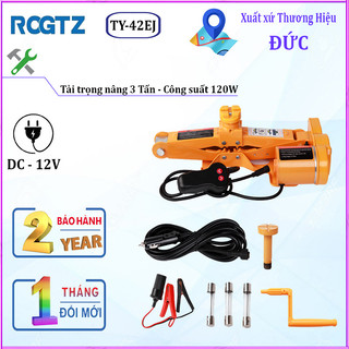 Nâng kích gầm xe ô tô 3 tấn thương hiệu rogtz: ty-42ej, 12v