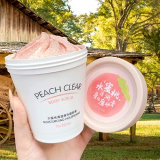 Tẩy da chết Đào toàn thân HEYXI Peach Clear Body Scrub Moisturizing Nourishing HEYX05