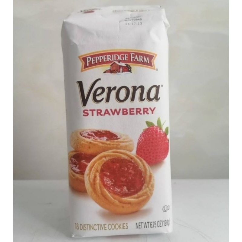 Bánh Pepperidge Farm vị dâu Verona Strawberry 191g