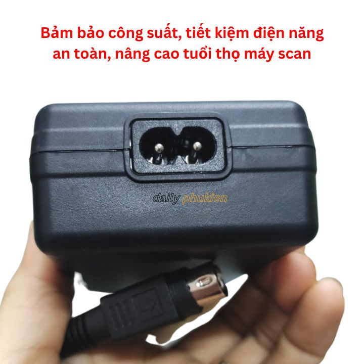 Adapter nguồn máy Scan Canon 24V 1.8a 2A 2.2a  chân 4 pin