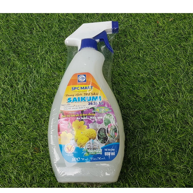 Bộ 8 sản phẩm SPC - Phòng ngừa côn trùng sinh học, phòng ngừa nấm bệnh cây và dinh dưỡng chuyên dùng cho cây chai 650ml