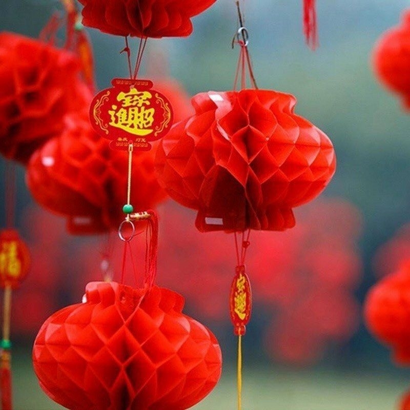 Lồng đèn giấy trang trí 20cm 🏮