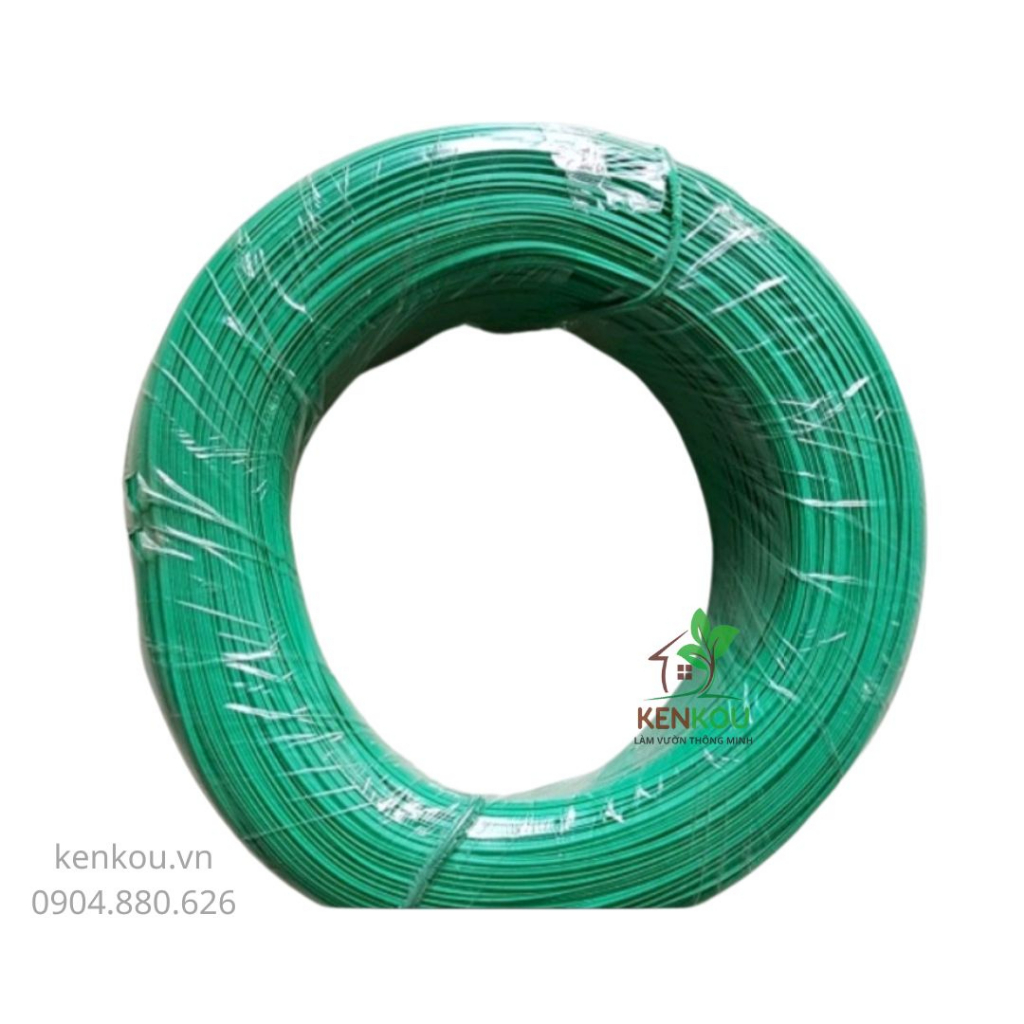 Dây kẽm xanh DAIM Nhật Bản - KENKOU - giúp định hình thân cây vào cây chống đỡ