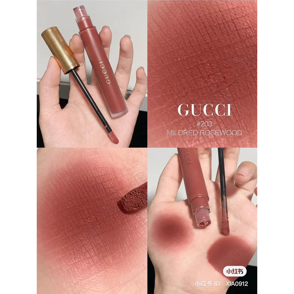 Son Kem Gucci Màu 203. 208, 505, 25 Fullbox