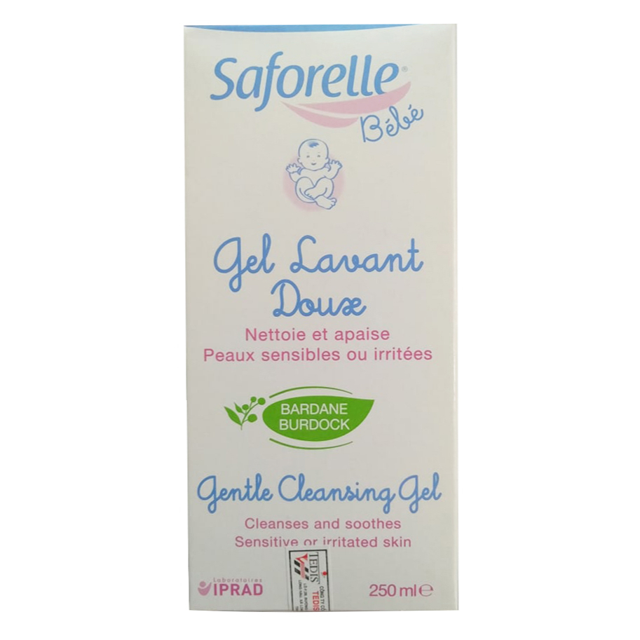 Sữa tắm toàn thân Saforelle 250ml nhập khẩu từ Pháp