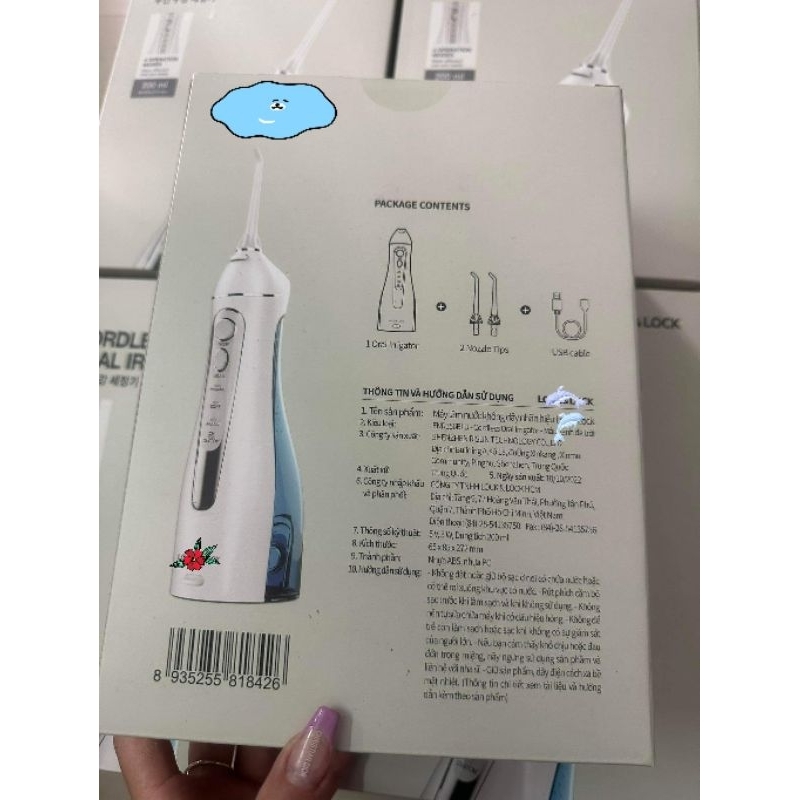 Máy tăm nước không dây Lock & Lock
