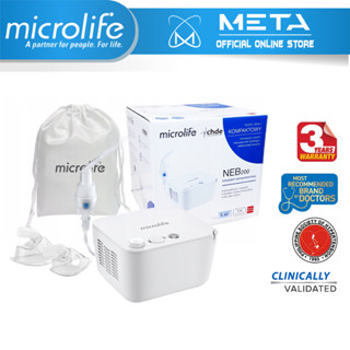 Máy Xông Khí Dung , Xông Mũi Họng MICROLIFE NEB200 | Hỗ trợ các bệnh viêm mũi, viêm xoang - Thương Hiệu Thụy Sỹ