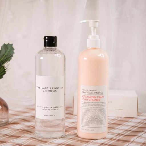 Sữa Rửa Mặt Tạo Bọt Graymelin Astaxanthin Crazy Foam Cleanser 500ml