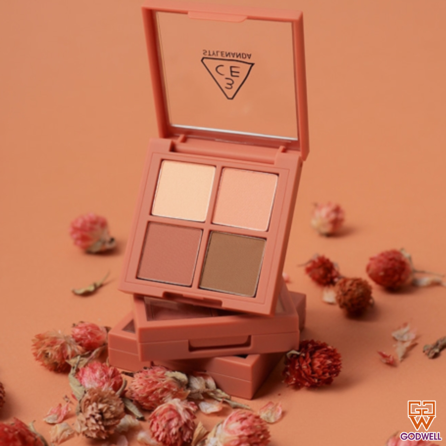 Bảng phấn mắt 4 ô Mini Multi Eye Color Palette 3.2g