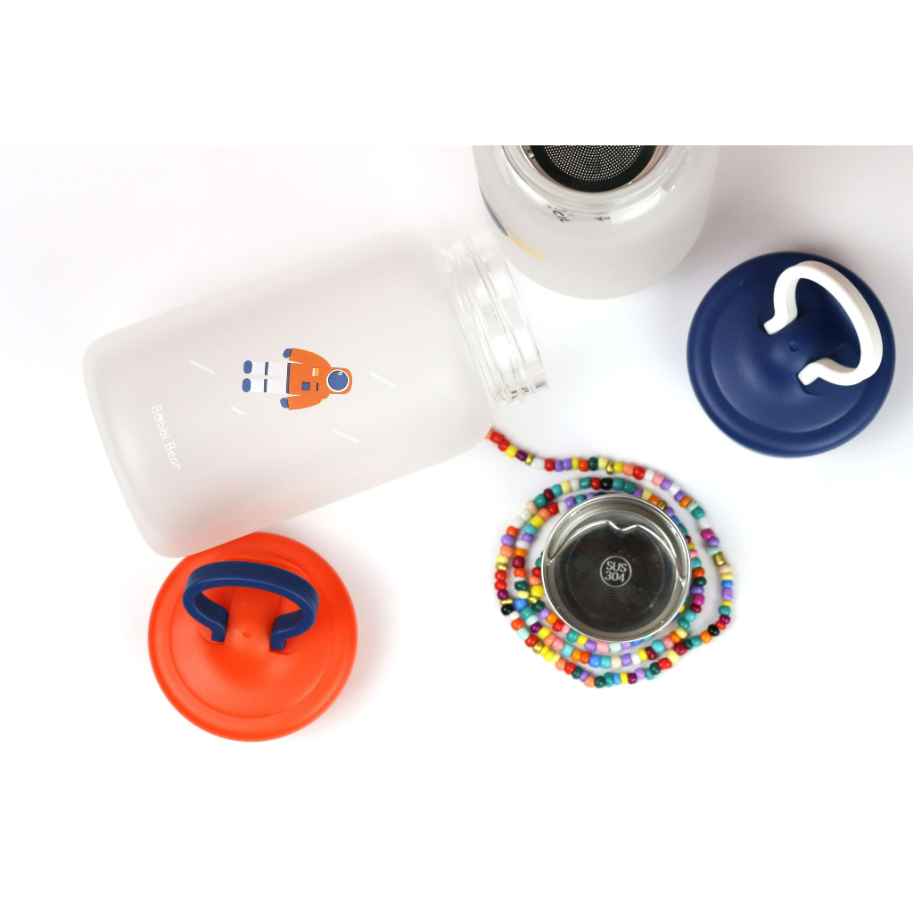 Bình thủy tinh Bobbi Bear 460ml