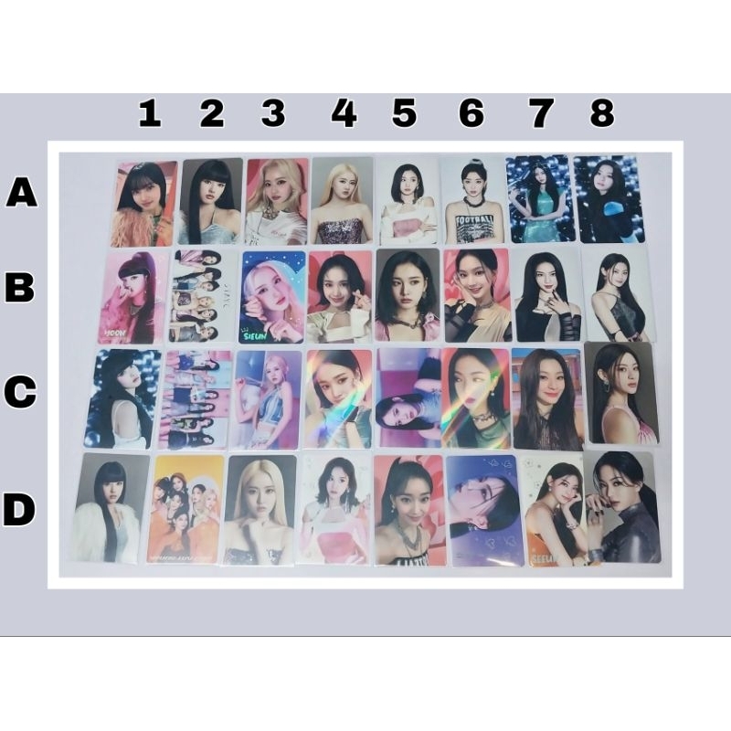 PHOTOCARD STAYC BO GÓC OFF
