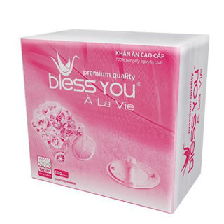 Khăn giấy vuông Napkin Bless You À La Vie