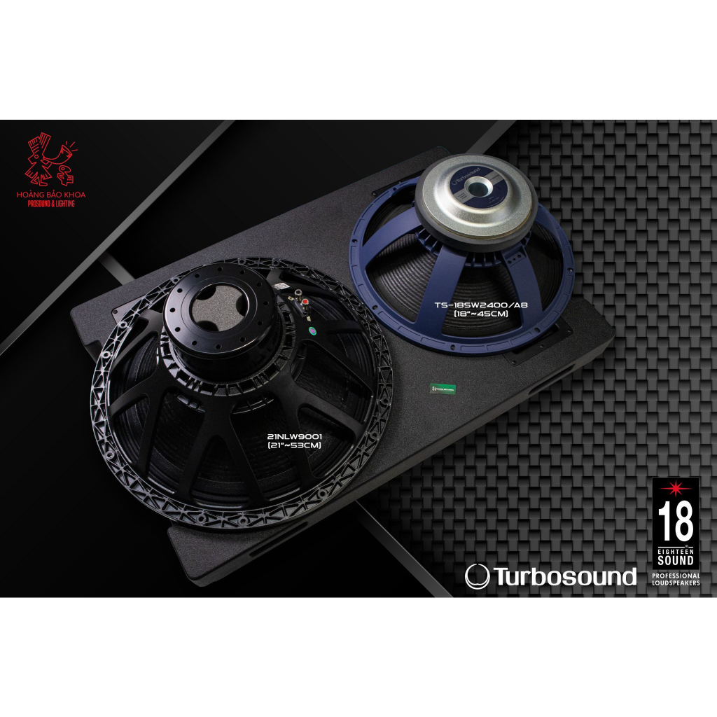 6ND430 Củ loa Bass 6.5inch - 1,7 tấc Neodymium 200W 4/8/16Ω 18 Sound - GIÁ 1 CỦ -Made in Italy