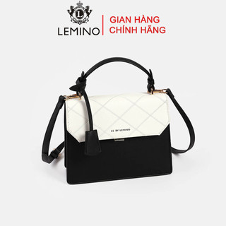 Túi xách nữ lemino dáng vuông có quai lb23220