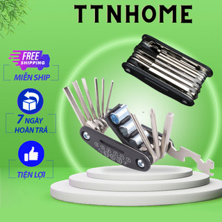 Bộ lục giác sửa chữa cầm tay đa năng tua vít 15-in-1 Hex Screw , bộ dụng cụ sửa chữa xe đạp