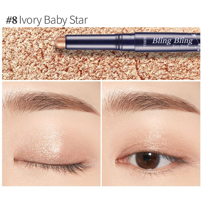 Bút Sáp Nhũ Mắt Bling Bling Eye Stick 1.4g