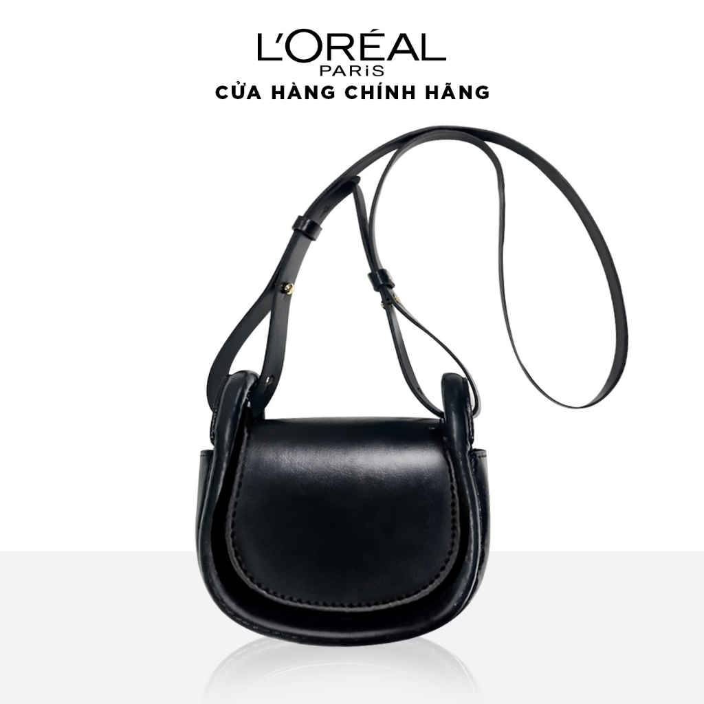 [Quà tặng không bán] Túi thiết kế thời trang đeo chéo màu đen L'Oreal Paris