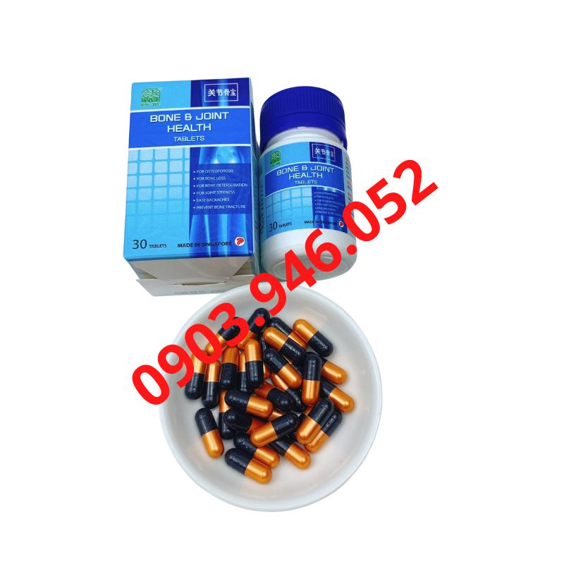 Bone Joint Health - Viên uống Hỗ Trợ Cơ Xương Khớp Hộp 30 viên