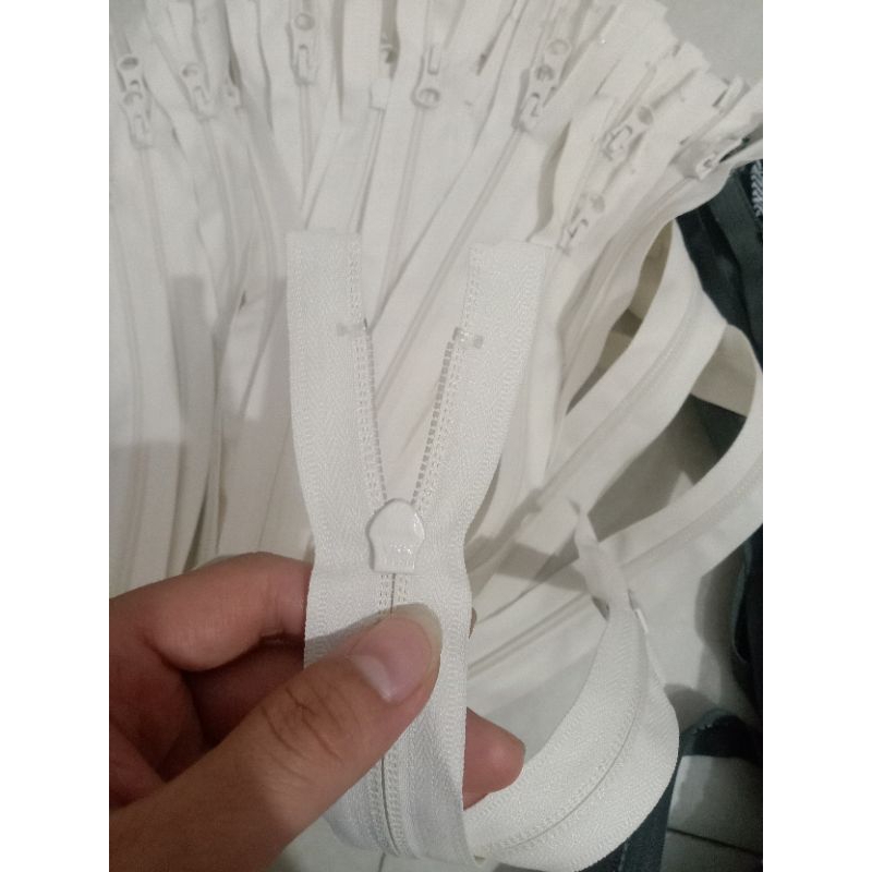 Dây khoá áo khoác cá xấu và cước r3 r5 nhiều màu 40_60cm