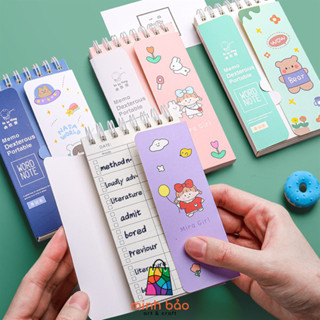  SỔ HỌC TỪ VỰNG GÁY LÒ XO 73*130MM THIẾT KẾ DỄ THƯƠNG  GIAO MẪU NGẪU NHIÊN  