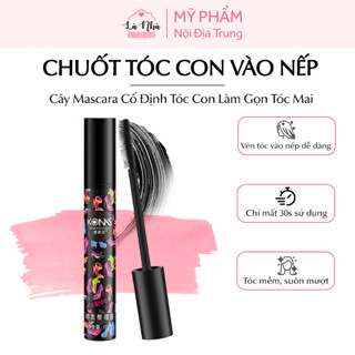 Cây mascara chuốt tóc con vào nếp, gel chải làm gọn tóc mai, keo wax truốt vuốt cố định tóc mái.